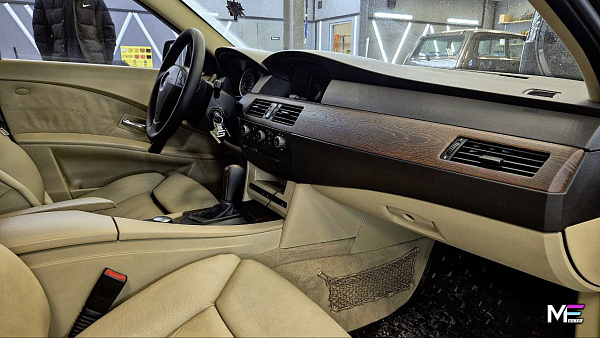 Комплексное обновление BMW E60 — свежий салон и выразительный блеск