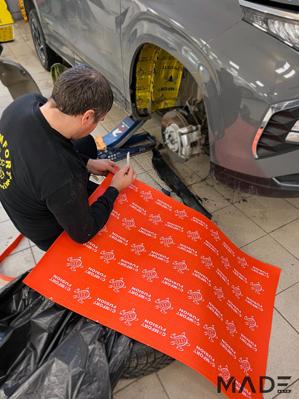 Полная шумоизоляция Hyundai Custo