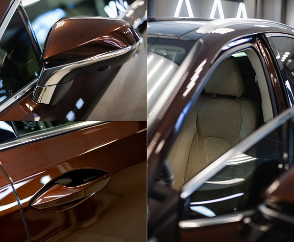 Полировка кузова и химчистка салона Lexus RX300