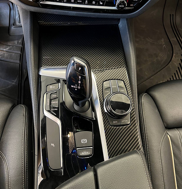 Аквапринт под карбон и доработка руля BMW 5 G30