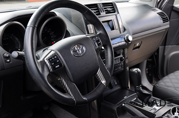 Аквапринт под карбон для Toyota Land Cruiser Prado 150