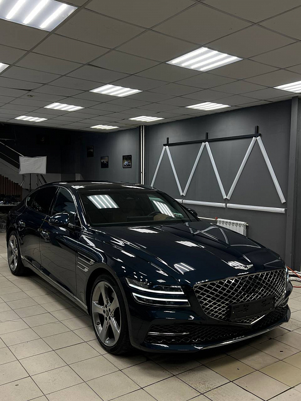 Полировка и оклейка бронепленкой Genesis G80