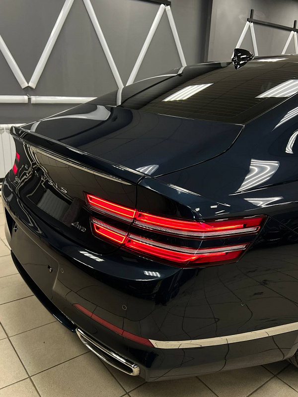 Полировка и оклейка бронепленкой Genesis G80