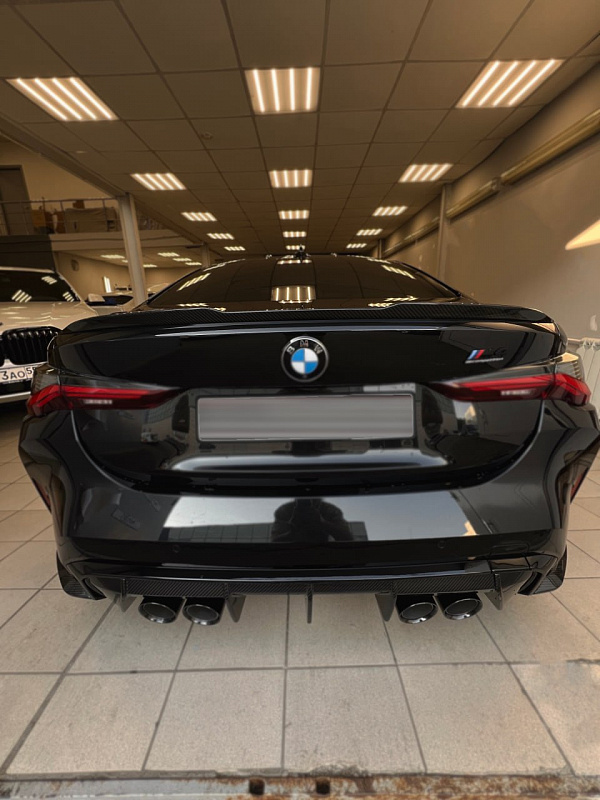 Аквапринт обвеса M Performance под карбон для BMW M4 G82