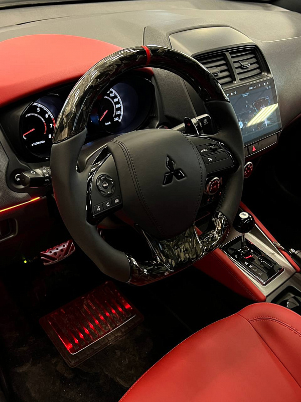 Руль из кованого карбона для Mitsubishi ASX