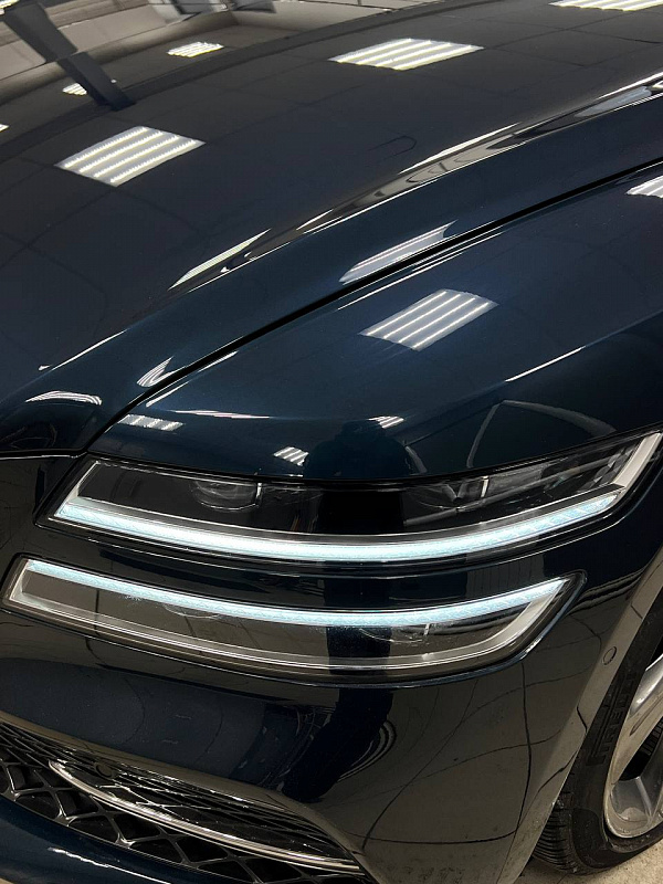 Полировка и оклейка бронепленкой Genesis G80
