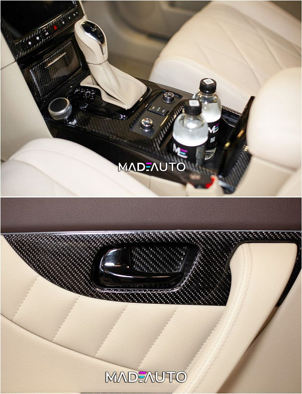Комплексное обновление Infiniti QX70 с ламинацией карбоном