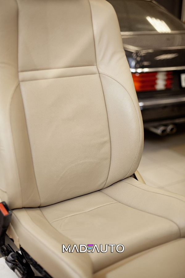 Реставрация кожаных сидений BMW X5 E70