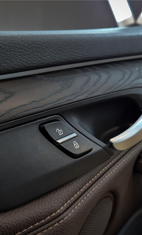 Брашированное дерево в салоне BMW X5 F15