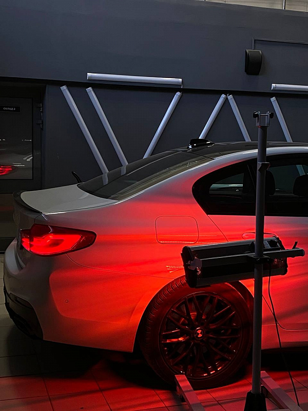 Локальное устранение сколов на кузове BMW 3 G20