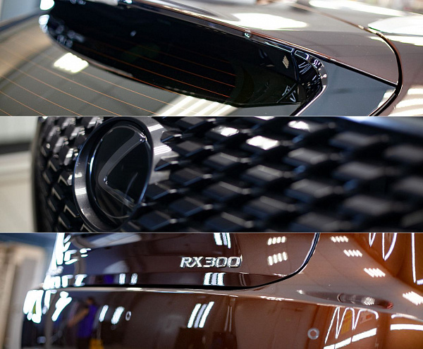 Полировка кузова и химчистка салона Lexus RX300