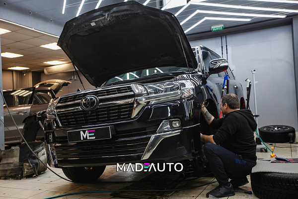 Шумоизоляция колесных арок Toyota Land Cruiser с антикоррозийной защитой