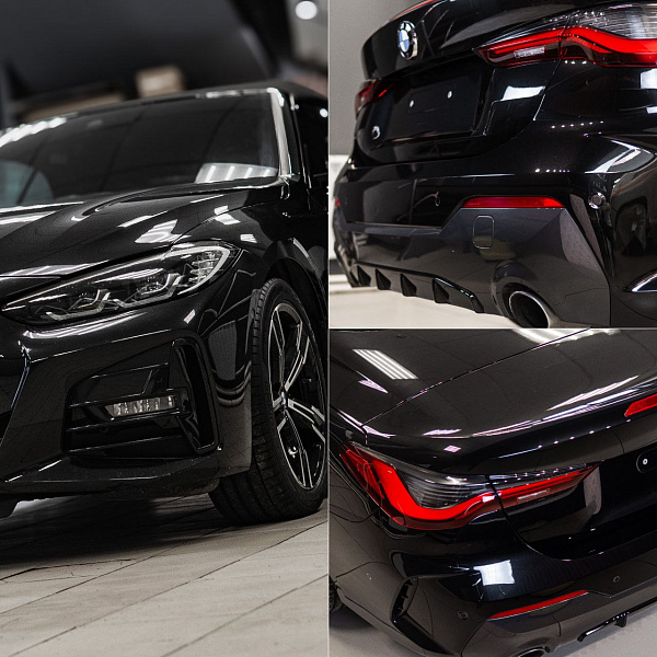 Полная оклейка BMW 4 G23 защитной бронеплёнкой