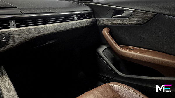 Аквапечать под гладкое серое дерево для Audi A4