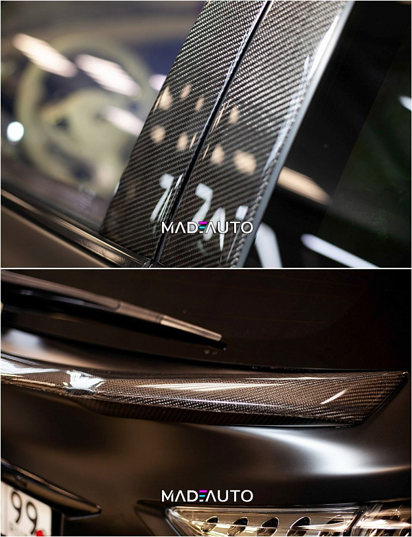 Комплексное обновление Infiniti QX70 с ламинацией карбоном