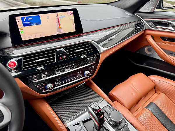 Комплект салонных планок из карбона для BMW M5 F90