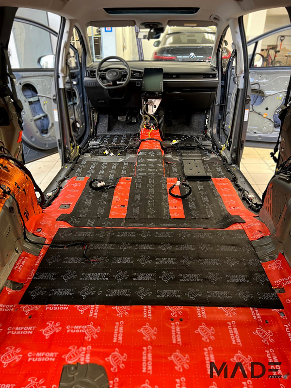 Полная шумоизоляция Hyundai Custo