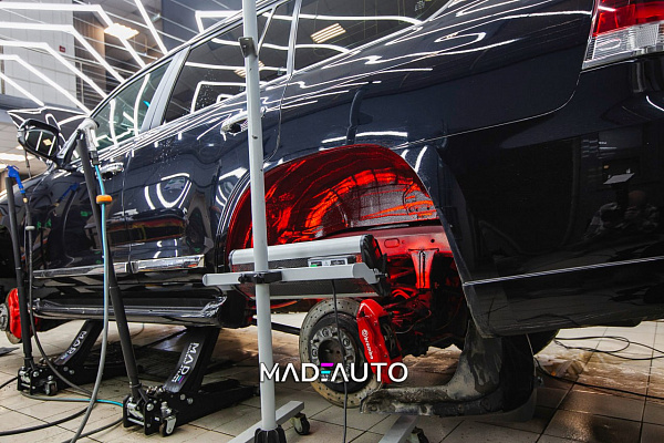 Шумоизоляция колесных арок Toyota Land Cruiser с антикоррозийной защитой