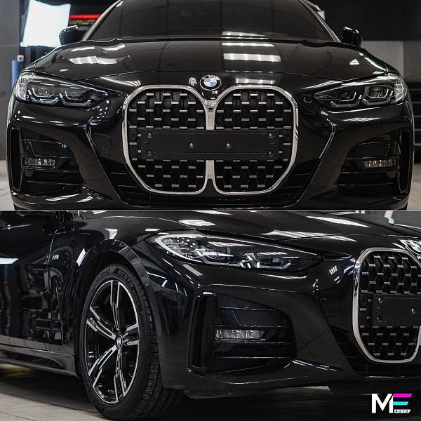 Полная оклейка BMW 4 G23 защитной бронеплёнкой