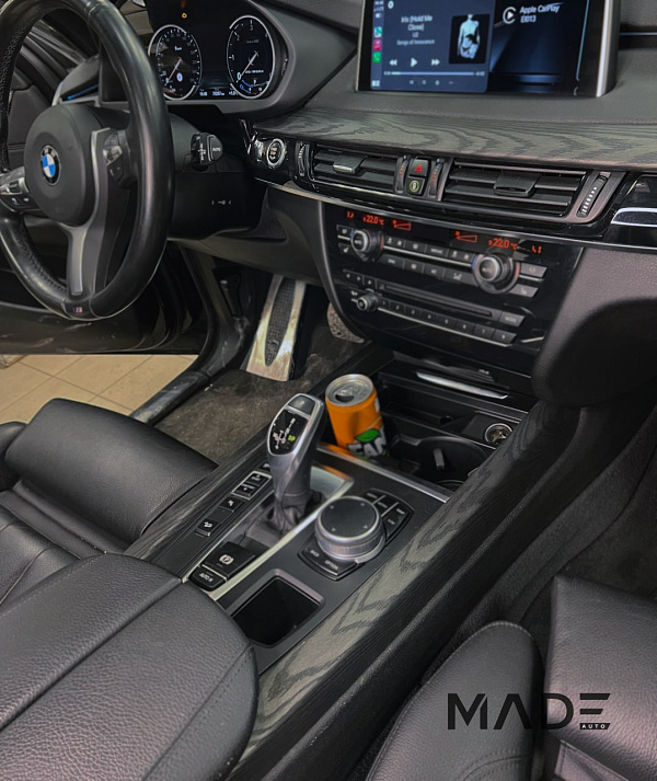 Аквапринт под дерево с брашированием для BMW X5 F15