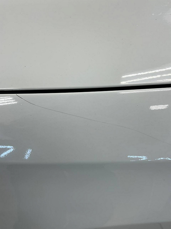 Локальная реставрация царапины на Mercedes-Benz CLA200