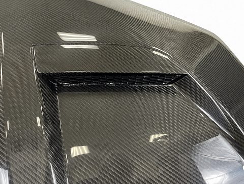 Капот «CS», сухой карбон, фото 5