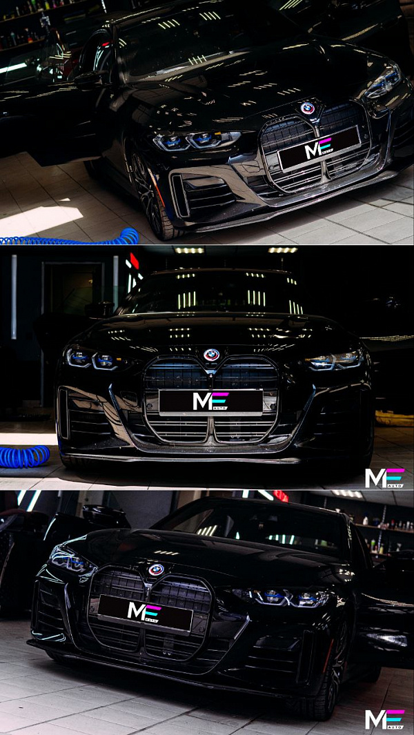 Комплексный тюнинг BMW M440 G26 с карбоновым декором и шумоизоляцией