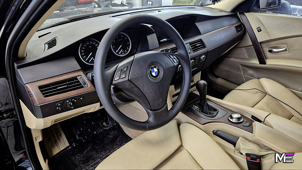 Комплексное обновление BMW E60 — свежий салон и выразительный блеск