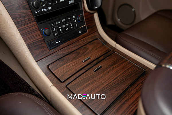 Аквапринт под орех для Cadillac Escalade