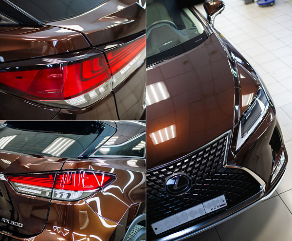 Полировка кузова и химчистка салона Lexus RX300