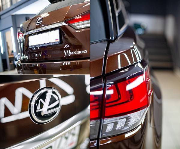 Полировка кузова и химчистка салона Lexus RX300