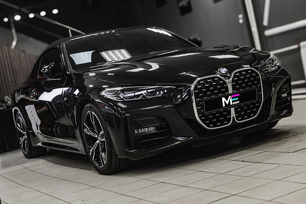 Полная оклейка BMW 4 G23 защитной бронеплёнкой