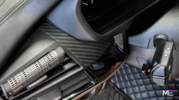 Матовый карбон в интерьере BMW X5 F15